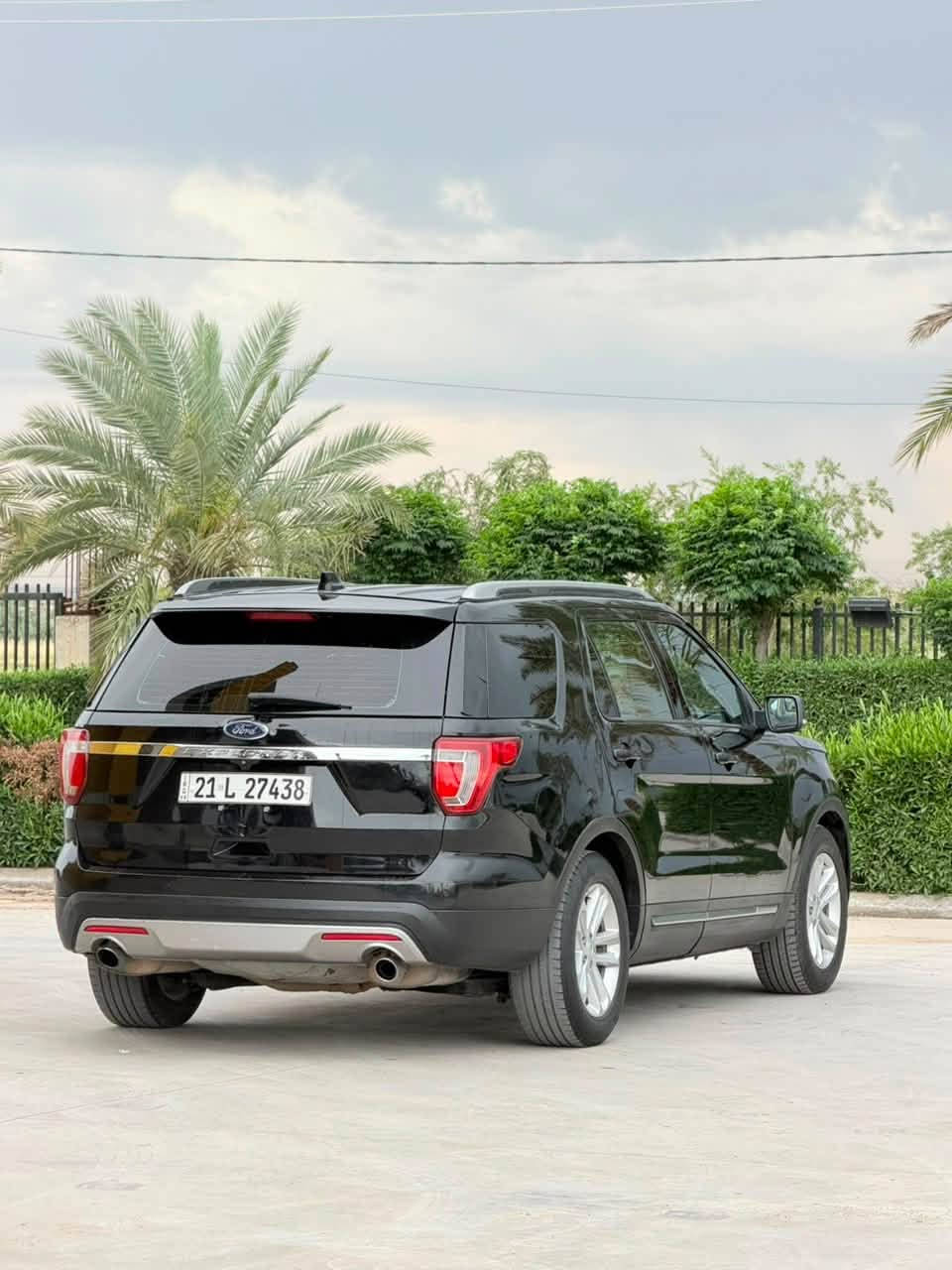 اكسبلور ٢٠١٧ • حادث • مبدل كير ومكينة