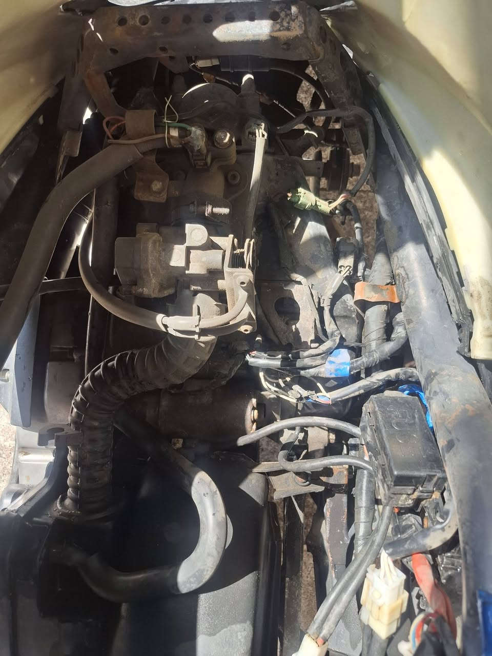 ببغاء محرك مكفول كفرات تجاريه محرك اخرس ناعم اشاير لايت شغالات تايرات جدد السعر 750 بيهه مجال قليل بغداد الامين الثانيه ***********
