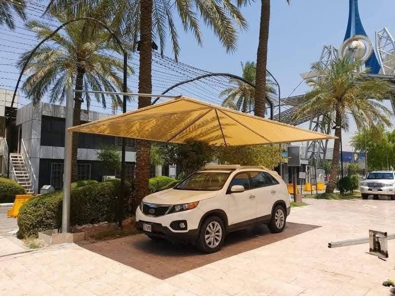 شركة الدقة  تقدم افضل عمل للمظلات  الهرمية الحديثة   

لي تحمي سيارتك من اشعة الشمس و المطر  وبيه ضمان  

5 سنوات  التواصل ***********
