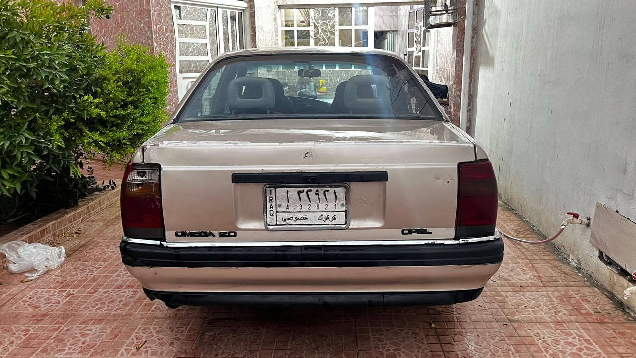 سياره اوبل اوميكا 1991 اوتوماتيك
رقم كركوك صارله شهر منتهي
صاحب سياره بداقوق 
سياره جديه وما متعوبه نشط
تيجي تضرب سلف وتتوكل
مكنيه 20 بطه
دواخل جديد
كهربائيات كله يشتغل
جامات سياره كهربائي
مكان سياره داوقوق
استفسار
***********
مهدي الموسوي
