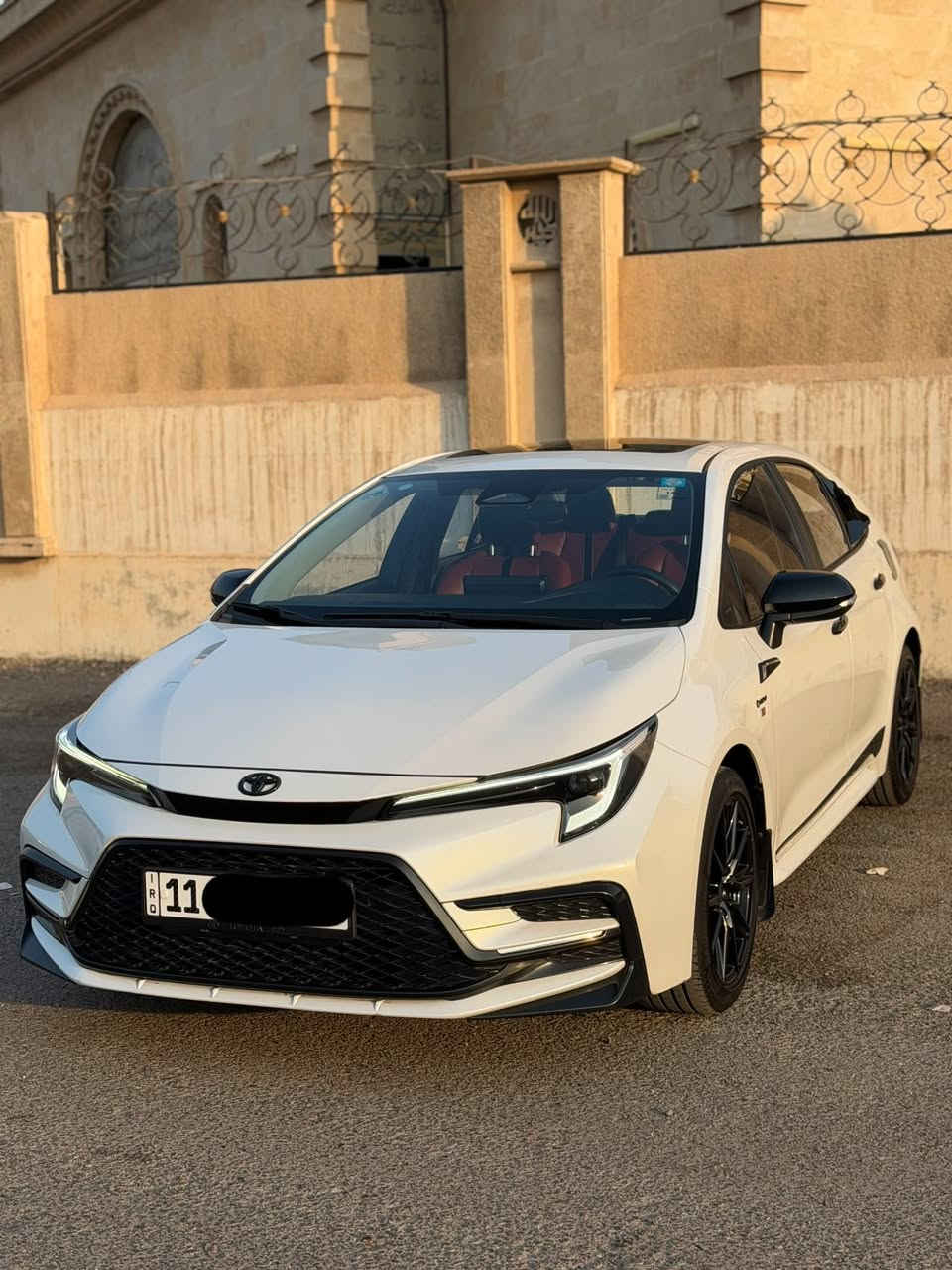 السلام عليكم
للبيع كورلا خليجي هايبرد (شكل الامريكي) بلاك ادشن فئةS مغلفة PPF
موديل2025
فول مواصفات
كرسي كهرباء 
داخل جلد احمر
بصمة ابواب 
بصمة تشغيل 
رادار امامي 
ويل كب بلاك
هاند بريك بصمة 
فتحة سقف سلايت
شاشة 
شاشة عطلات 
مري بلاك
تبريد قطعتين
كامرة خلفية دوارة 
كروس سرعة 
مانع انزلاق
يدات بلاك
ماشية25 الف 
السيارة مغلفة بالكامل PPF ضمان 10 سنوات اصلي 
رقم بغداد سنوية باسمي تحويل مباشر ثاني يوم
مكفولة كفالة عامة السيارة ع وضع الشركة 
السعر/16.500$ وبيها مجال 
العنوان/بغداد/العامرية
هـ/***********
