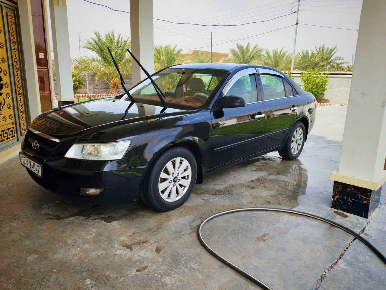 للبيع سوناتا موديل 2007 امريكي.  رقم انبار مكفوله كفاله عامه من تبديل وصبغ تخم تاير صدر جديد تبريد ثلج السعر 90 بيه مجال الشراي يتصل المكان الكرمه الشهابي ***********
