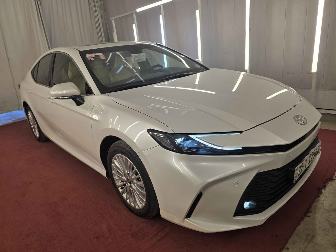 Toyata camry 2025 
25KM
Shareka chihan Motors 
Chamlxy dwaway sbox be daxele shoxt bwa 
Zamani sharekay Chihan

Nrx : 265$

تويتا كامري شريكة جيهان 
٢٥ الف ماشي 
جاملغ خلفي مكان شخت سبغ بدون دواخيل 
سيارة بيها زمان شريكة جيهان 

سحر : ٢٦٥$
رةقةم : ***********
اربيل٠ Singapore
