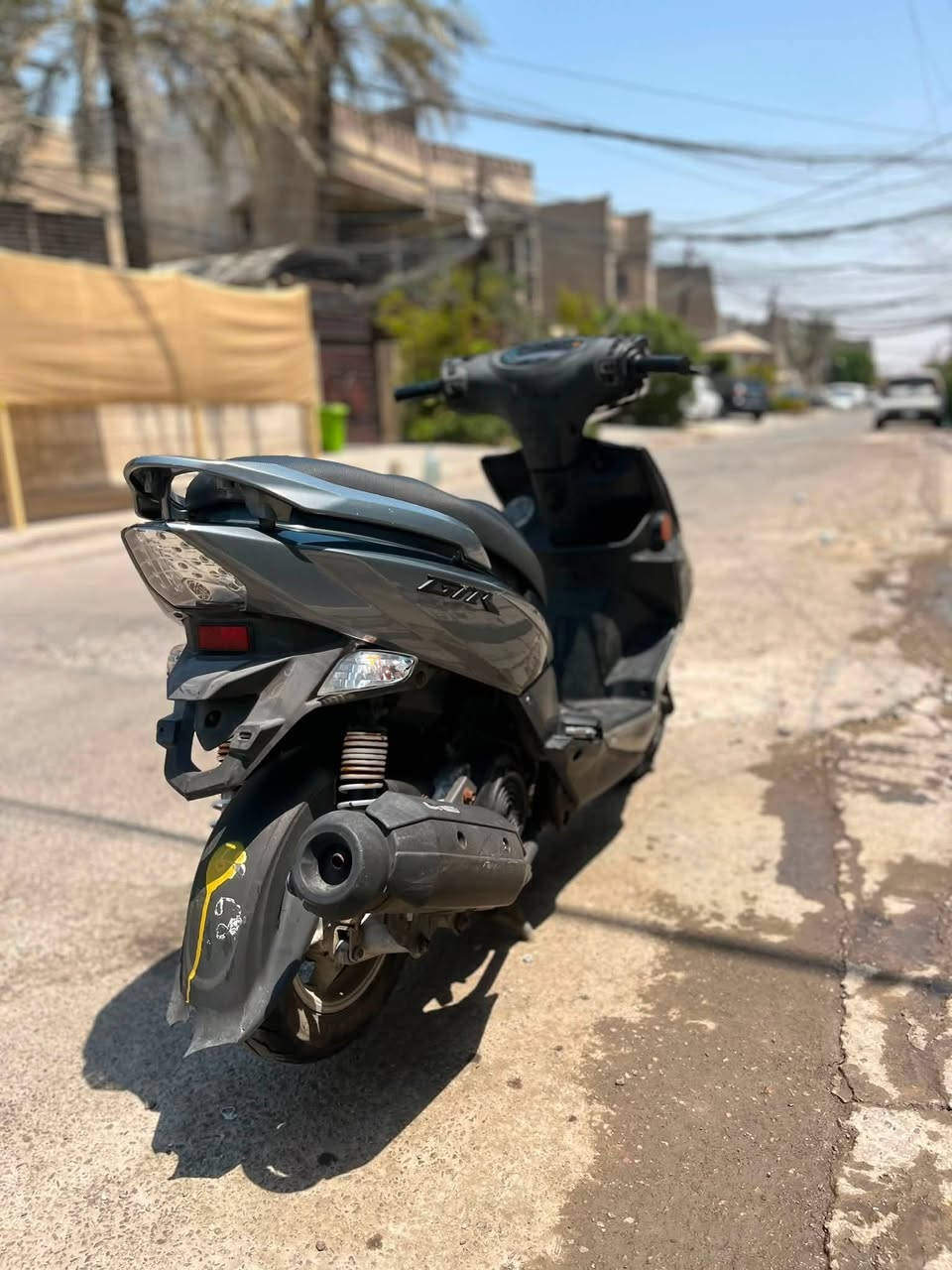 سلام عليكم جيتي ار للبيع
اوراق اصوليه كلشي اصولي تاخذها من باب البيت الدراجه كفاله عامه امانه الله ورسوله فقط البجم متضرر من الرمبه هيج اخذتها وصورها موجوده من جانت بالحاويه نازله من الرمبه صار شهر و3 اسابيع السعر1250وبيها مجال بسيط بغداد المشتل 
رقمي ***********
الرقم الثاني اذا ما تحصلني اتصل على هذا الرقم***********
