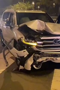 لاندكروز • ٢٠٢٦ • حادث موضح