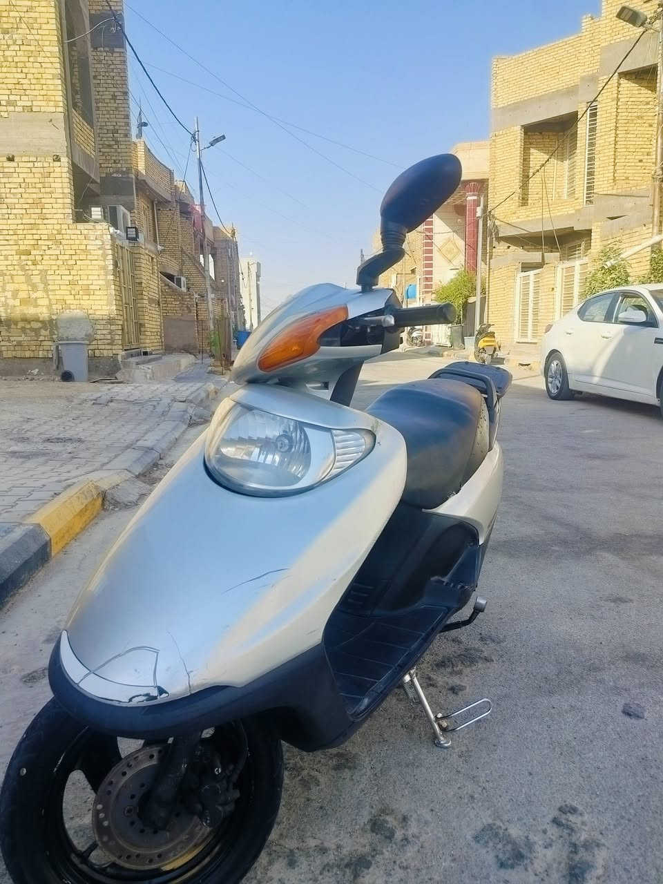 سلام عليكم  هاي دراجه للبيع ما مفتوحه عنواني بالطشاش سعرها 650 هذا الرقم*********** ❤❤
