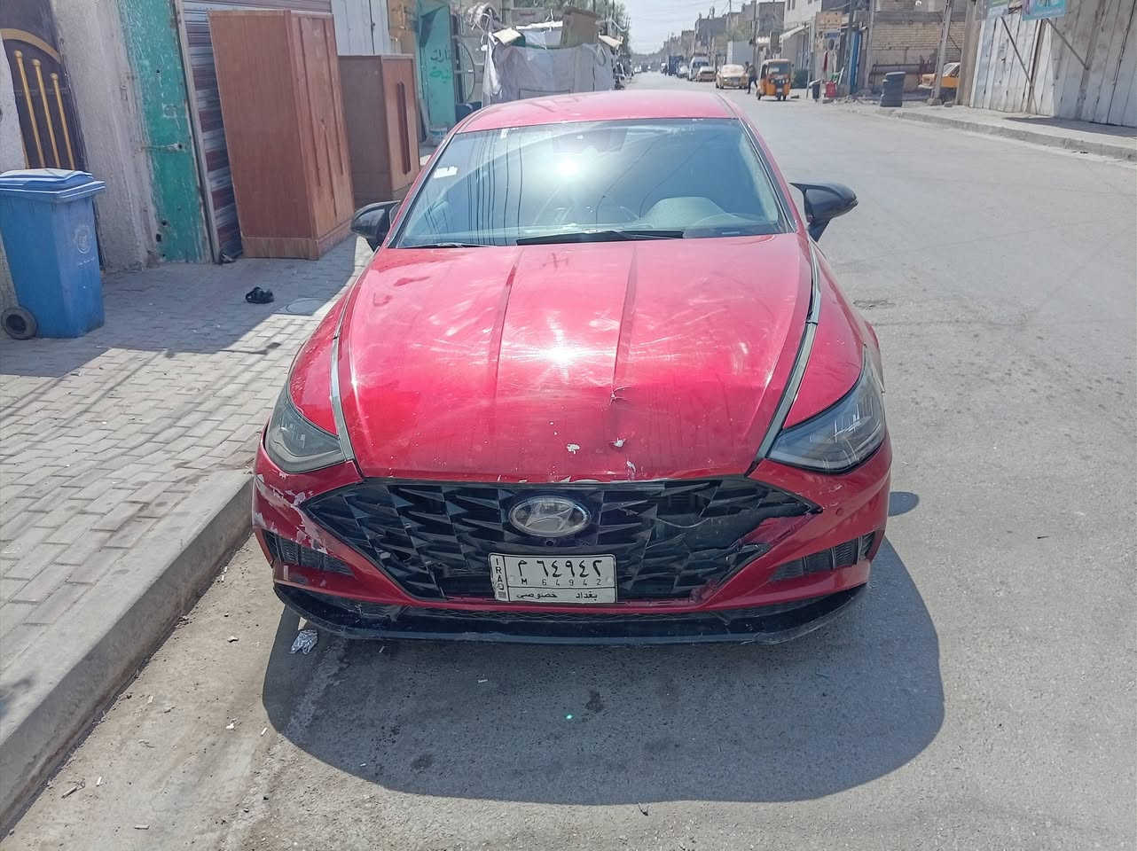 سوناته 2020 مصبوغه حزام طخطخ مو ضربه حادثها جاملغ او بنيد من جهت السايق معوقين باقيلها سنه أو شهر وصير حره للبيع ب 130 وبيها مجال بصيط محرك2500 
 موصفات فول عده الفتحه تحكمات ستيرن اوتو هولد هاند بريك دكمه كير او محرك كفاله برغي ما مفتوح بيهن  هاذ رقم تلفوني***********
