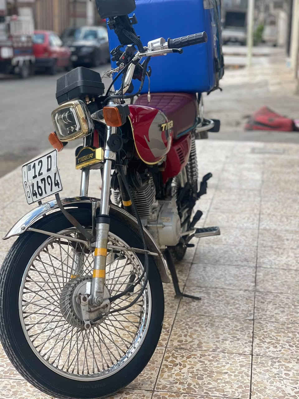 للبيع 🏍️

تايكر 2020 🛠️

شاصي 2019 ㊗️

ماطور جديد ماناقصه كلشي 💯

جاهز لشغل 🔅

شرط التحويل  

السعر 1650 💸

***********
