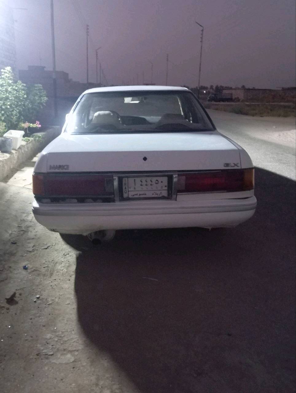 سياره مارك عضم مكفوال من شاصي وكصه وضربه رقم كربلاء مداور مديل 91  صبغ جماليه سعر 45  ***********