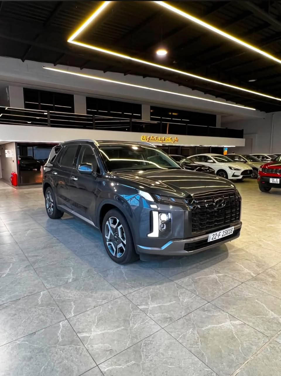 Hyundai palisade  2024لمتدد
هونداي بلسايد لمتددجديده ونظيفه جدا

فقط بيع  السعر 268$ بيها مجال قليل بعد المعاينة

موديل: 2004

الضرر جاملغ +باب تبديل وصبغ وملاون بالباب الخلفي
 المحرك   v6    3.8 

بصمة تشغيل + بصمة ابواب 
 
 رادار امامي  + خلفي 

كامرات عدد 6  360 درجة 

كشنات امامي خزن ميموري 

كشنات كهربائي تدفئة وتبريد

داخل اسود ملكي

انارة داخليه (محيطيه) + انارة دشبول 

بردات جانبية

تبريد مركزي امامي + خلفي منفصل التحكم

تحكم ستيرن + شفتات

تدفئة ستيرن 

مرايا هيتر + تعتيم 

صندوق كهربائي شفط + اربع وضعيات فتح صندوق

وضعيات قيادة  (٥)

ويل كب حجم  ٢٠ 

اوتو هولد + نقطة عمياء 

سايد بريك بصمة + مثبت سرعة

شحن وايرلس 

إشارات بالمرايا  + إشارات جانبيه

اوتو بريك 

تحديد مسار

شاشة ديجتال كبيرة

تشغيل عن بعد 

دفع رباعي 

نظام مانع انزلاق 

 نظام نزول منحدرات كشنات Vip منفصل 

 وبعد بيها هواي مواصفات

 السعر 268مرقم اربيل ترقيم جديد بيها مجال كلش قليل بعد المعاينه
***********
***********
