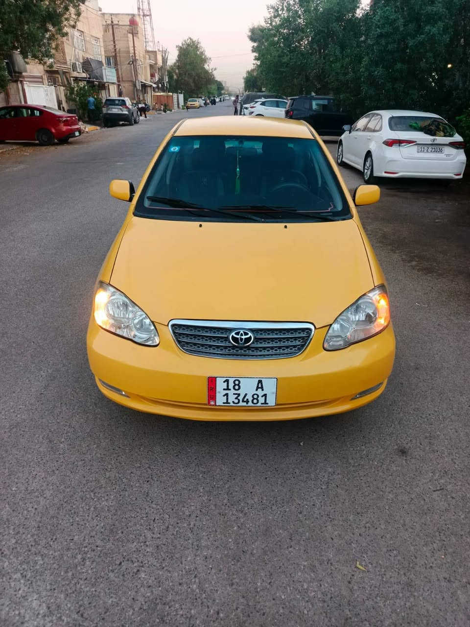 السلام عليكم كورلا نحله  2008
 سياره s داخل اسود كيجات ليزري 
وأرد امريكي حادث بنيد بدون دواخل ليبل واحد كير مكينه صار ٣ اشهر شادهن مال حاويه
حداديه امامي خلفي جديد 
تبريد تدفئه تخم تاير 
صبغ جديد سياره حلوه 
رقم بابل انكليزي بسمي 
مصفره هيئه وغرامه 
مكان السياره بغداد الحريه
السعر 68$ وبيها مجال 
رقم الهاتف 
*********** بغداد, العراق
