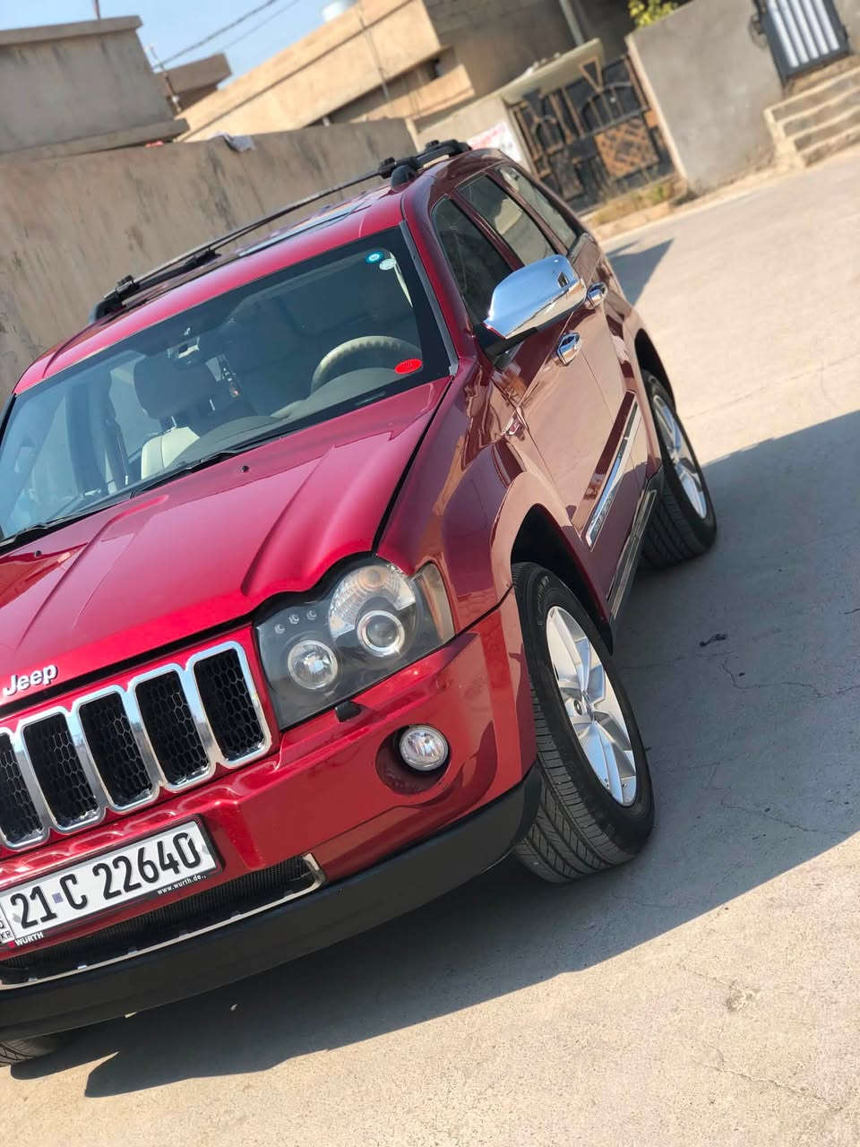 جيب موديل 2006
فول موصفات عده دبل اكسل 
حادث : نص جاملغ صبغ  بدون دواخل 
رقم سليماني سنوي جديد هزه جديد 
سياره بسمي شرط تحويل 
محرك ٨ سلندر 4700 
بطاقه بانزين  
عنوان كركوك 
رقم موبايل *********** 
*********** بيه واتساب
