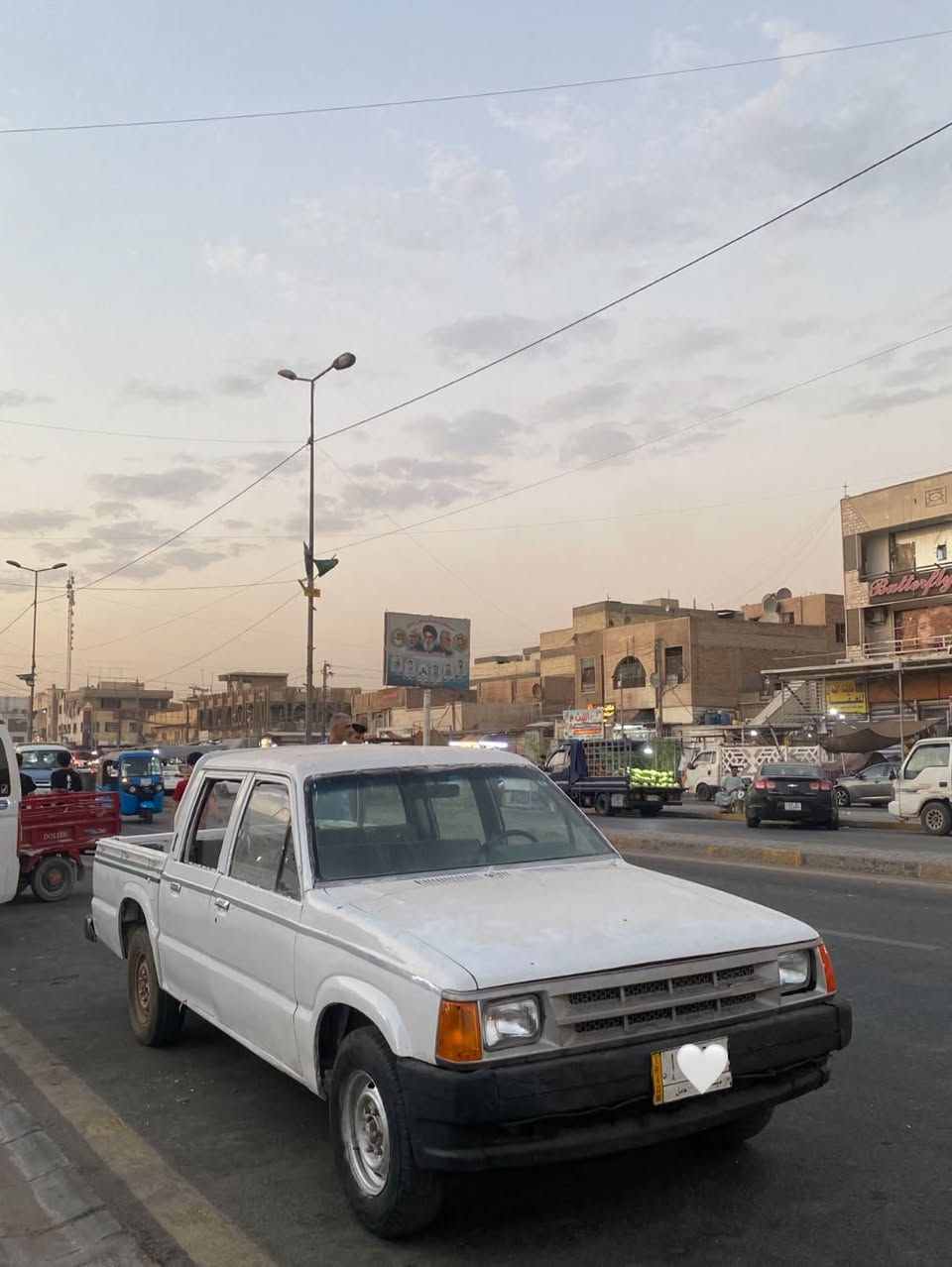 السلام عليكم اخوان
مازدا بيك اب 1993 معمرة جديد ودوشمة جديدة بطاين جدد مكينة وكير ممتاز السيارة حلوة وجاهزة وين متريد اطلع بيها مكينه 3y رقم ميسان سنوية 2028 تحويل ثاني يوم 
مكاني بغداد 
السعر 35 ورقة 
للاستفسار الاتصال على الرقم/
***********
عندي واتساب
