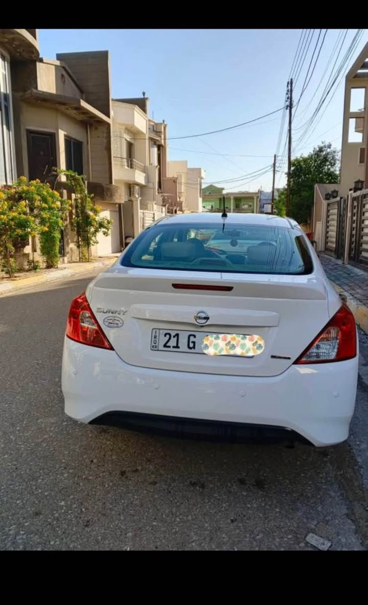 سلام عليكم                                                                              نيسان صني ٢٠٢٥ سياره حيل نضيف بي مكانين تعديل سنوي جديد باسمي بي دفتر بنزين                         للاستفسار *********** كركوك, العراق
