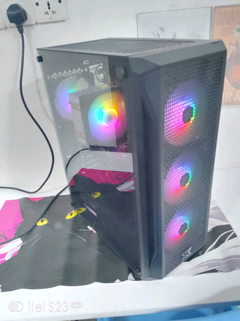 بيسي للبيع قوي وسعر مناسب
 
بيسي مواصفاته
مذربورد اكزيون X99 
معالج اكزيون E5 2680 V4
مبرد غازي 12 انبوب RGB
رامات 16GB DDR4 تردد 3200
بورسبلاي 600W
كارت RX 580 8GB
SSD 128GB
HDD 500GB
قطعة انترنيت 
كيس 4 فانات RGB 
بسعر 410 الف دينار قفل قفل شباب