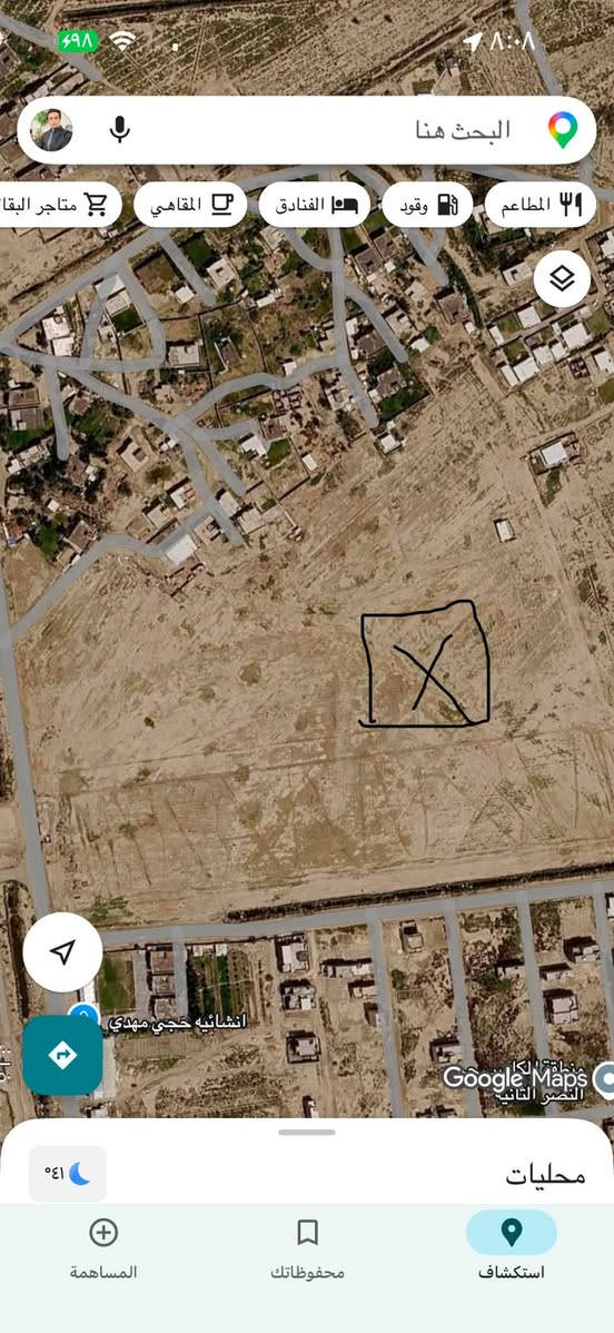 دونم للبيع
المساحه 2600 متر بيه 100 متر زايده بالذرعه الك 
وجه 40 م 
الموقع ( حي الجهاد منطقة المكاسب ) 
مقابل الفلل 
اربع جهات بناء وخدمات 
صنف الارض زراعي عقد 117   دونم من اصل 11 دونم فقط 
السعر المطلوب فقط ( 60 ) مليون وقابل للتفاوض
علماً ان المكاتبة مع صاحب العقد حصراً

***********
