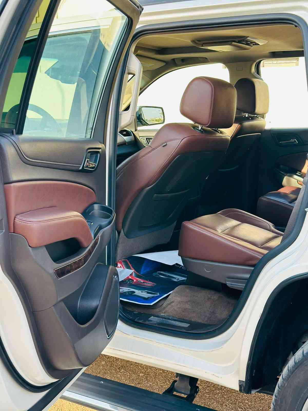 مساكم الله بالخير ( تاهو )  LTZ .
موديل 2015 السياره امريكي
رقم بغداد انكليزي فول مواصفات 
تحول مباشر 
مواصفات LTZ ميحتاج تنذكر فول داخل قرميدي 
السياره كلين وشوف السونار موجود بالصور 
للاستفسار /
مكان ديوانيه 
*********** مكلف النشر
