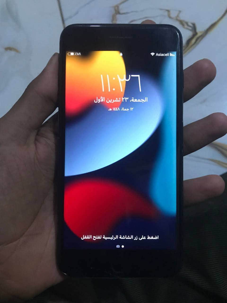 ايفون 7 بلس • ٢٥٦ • بطارية مبدلة