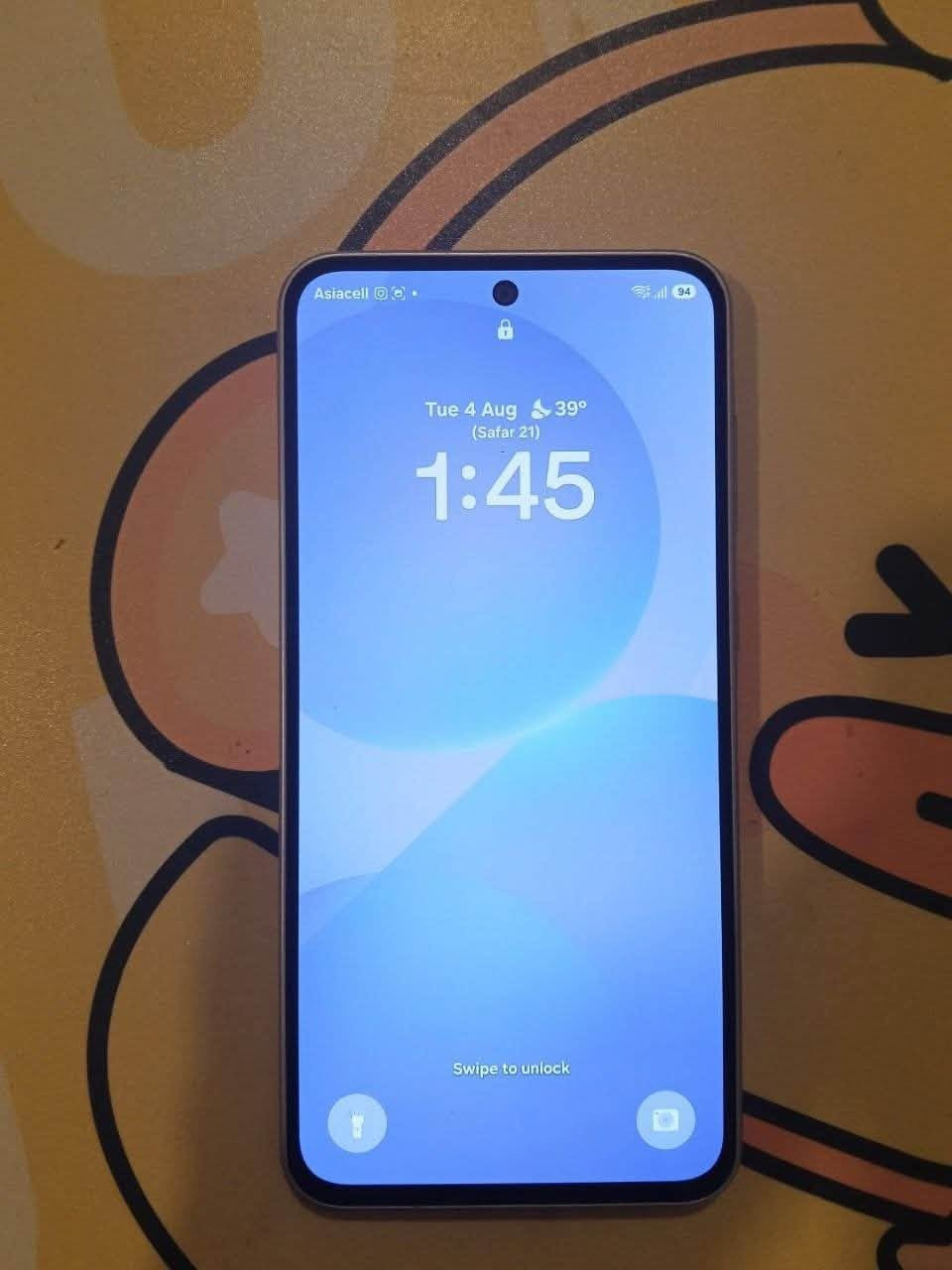 السلام عليكم عندي جهاز samsung A36 للبيع.
الجهاز نظيف يلمع بلادي ما مفتوح واي مشكلة ما بيه اشتريته قبل شهرين ب٥٥٠ وما استعملته هواي بس اتصالات وهسة اريد ابيعه ب٤٠٠ وبيه مجال حگ جيتك.
المكان تكريت مجمع بيتي.
رقمي : *********** ( بيه واتساب )
لا تكسر بسعر الجهاز اذا ما تريد تشتري اعبر المنشور.
