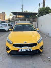 كيا فورتي 2019 وارد امريكي حادثها امامي ( بچم ) مصوبغة تكسي بيهة منضوم...