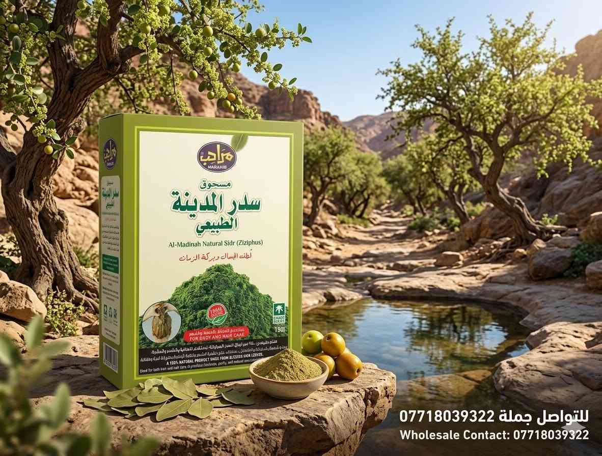 حناء يمنية • مسحوق السدر • مسحوق نيلي