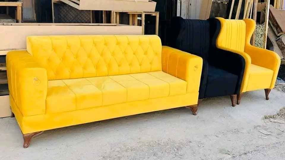عرض خاص  خلال اسبوع فقط 

سعر 395فقط 
قماش قديفه رجل عظم عاج ويا 4كوشات فقط 
❌❌❌❌❌❌❌❌❌

أنتبااااه إلى لأسعار 
ال١٠ مقعد   395
ال٨ مقعد   350
ال٧مقعد  325
ال٦مقعد. 300
ال٥مقعد  275

توصيل داخل بغداد مجانا  اطراف15
صنع عراقي  
أحدث التصاميم الفنية 
🖍الشغل حسب طلبكم من ناحية اختياركم الالوان وعدد المقاعد 
⭕️مواصفات العمل 
♦️اسفنج. مميز 
⭕️ الخشب مقعد مضغوط
رجل عظم عاج  

⭕️القماش 
 قديفه 

❇️قياسات القنفات ❇️

العرض 75
190سم  القنفه الكبيرة ام ثلاث مقاعد 
150 سم القنفه الوسط ام مقعدين 
75 سم  الكرسي. 
🌹🌹🌹🌹
جميع الالوان متوفره
توصيل داخل بغداد مجاني أطراف 15

التوصيل  سريع 
للحجز ارسل
 الصورة 
والاسم 
ورقمين موبايل 
والعنوان
على الخاص

الاضافات 

قماش كتان 30 رجل نيكل 25 بغداد, العراق
