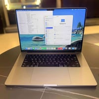 ماكبوك M1 Pro • ١٦ بوصة • صحة البطارية ١٠٠٪