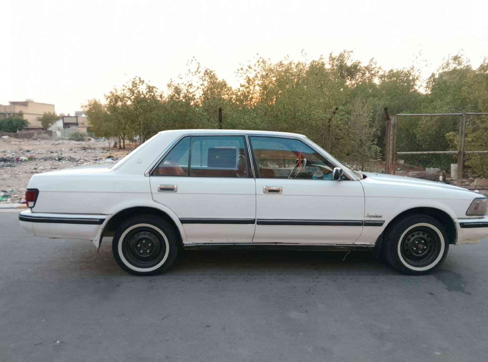 🫡سلام عليكم...سوبر سيدان ...موديل 1989...رقم بغداد باسمي.سنوية 2027 ..يسرة بلاد...مكينة ففتي .....مكينة وكير واكسن مكفولات ...كهربايات كله شغالة...تخم تاير جديد...صدر جديد ...تبريد ثلج 🥶...دوشمة جديدة...سيارة خير من الله... العنوان بغداد..رقم الهاتف ☎️***********
