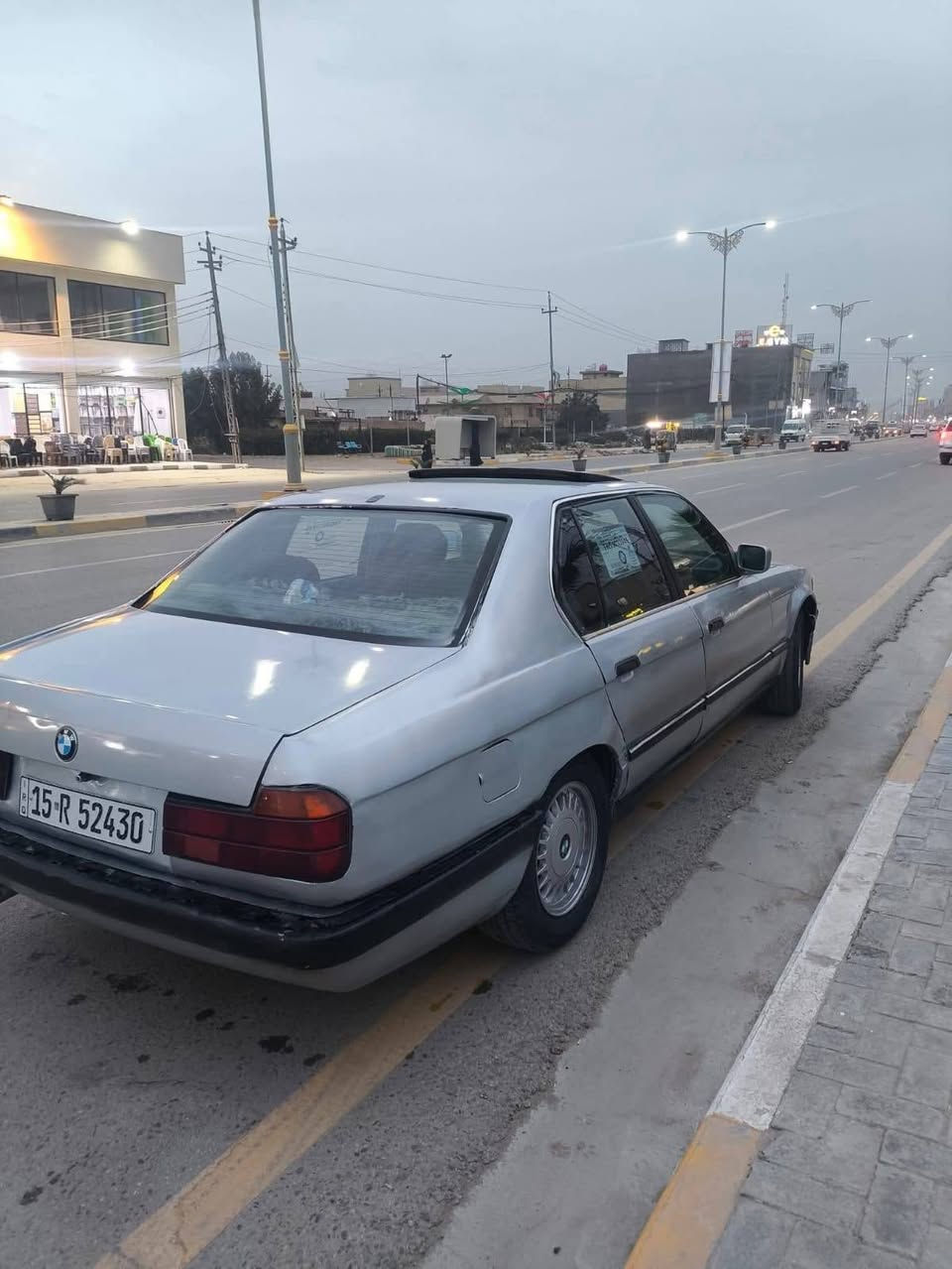 بي ام 735
كير ومحرك بلادي سيارة رقم انبار انكليزي راعيها كربلاء يريد تحويل سنويته لل٢٠٣٠ محركه ٦سلندر مفتوح سياره يرادله ترتيب محرك قبل ٣ اشهر شاده يحتاج صيانه كير سليم سياره خاسر عليه اكثر منه السعر الملطلوب

السعر ٢٦ 

مكاني البصرة القرنة

***********
