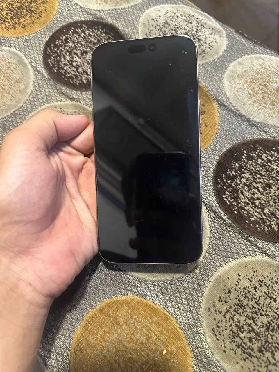 ايفون 16 برو ماكس للبيع الجهاز نضيف شخط ما بي ذاكره 256 بطاريه 96 عدد دورات 236 بعده داخل الضمان كارتونه وجميع ملحقاته موجوده السعر 1400 وبي مجال للطيبين هذا الرقم للاستفسار *********** وحياكم الله بغداد, العراق
