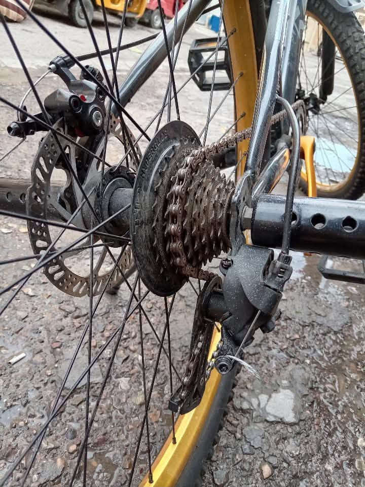 للبيع: دراجة جبلية (بايسكل) EZEL GTR نظيفة جداً 🚴‍♂️✨
الشركة: EZEL

 النوع: GTR

 النمر (السرعات): 8 سرعات خلفية + 1 أمامية

 المواصفات:

 دبلات أمامية شغالّة وناعمة بالمشي

 بريكات (كوابح) أمامية وخلفية شغالّة 100%

 مستخدم قليل جداً ووضعيتها ممتازة

 السعر: 180 ألف دينار (وبيه مجال للشراي الجاد) 💵

 العنوان: بغداد - شارع حيفا 📍

 للتواصل والاستفسار (واتساب أو اتصال): *********** 📞 للبيع: دراجة جبلية (بايسكل) EZEL GTR نظيفة جداً 🚴‍♂️✨
