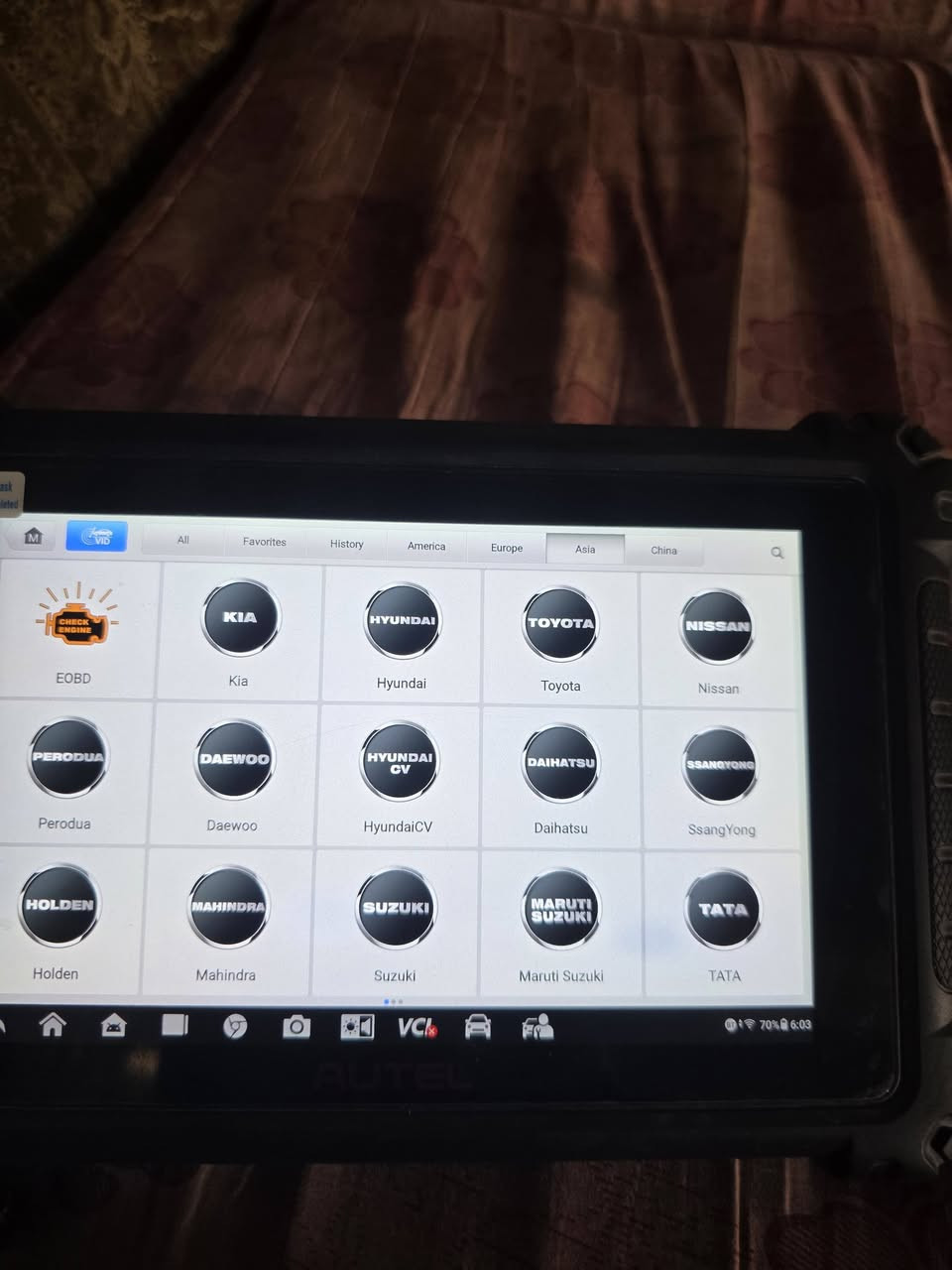 اوتيل ماكسيس 906 برو (Autel MaxiSys MS906 Pro) للبيع

ينتهي التحديث يوم 15/10/2026
الجهاز شغال ومابي اي شي فقط صار بي نقطتين بالشاشة مثل ما واضح بالصور الجهاز مسجل بأسمي وايميل خاص سعر البيع 800$ قفل مكاني النجف 
تفاصيل أكثر 
***********
