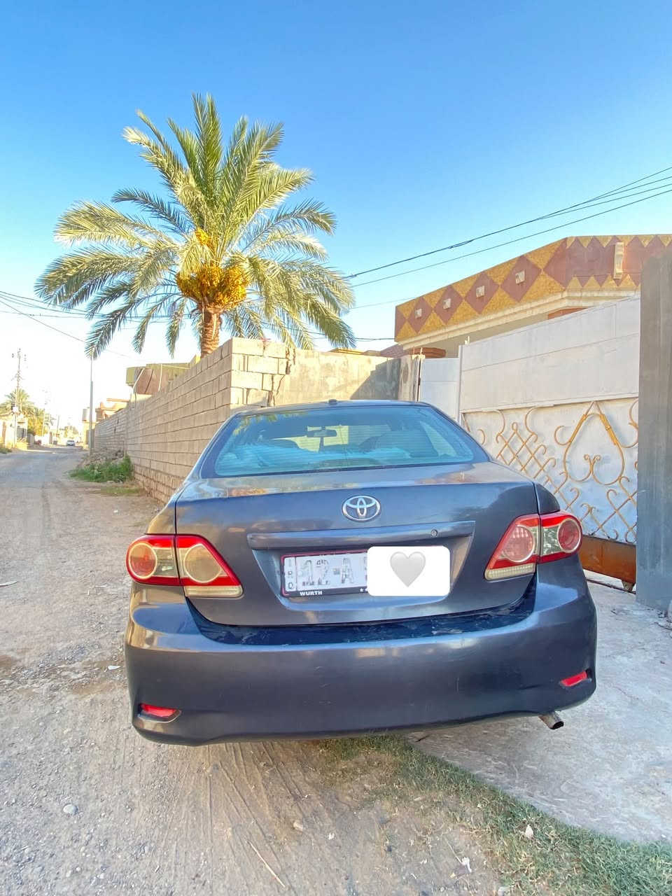 سلام عليكم كورلا 2009 لون رصاصي محرك 1800 رقم نينوئ دولي  بسمي بيها طخه بالجاملغ الخلفي فقط ومرشوشه حزام كلير كير محرك صدر  تواير كلها شرط تبريد ثلج 🧊 تدفئه نار 🔥 
السعر 90 وبيها مجال 
رقم موبايل ‭ ‭***********‬
