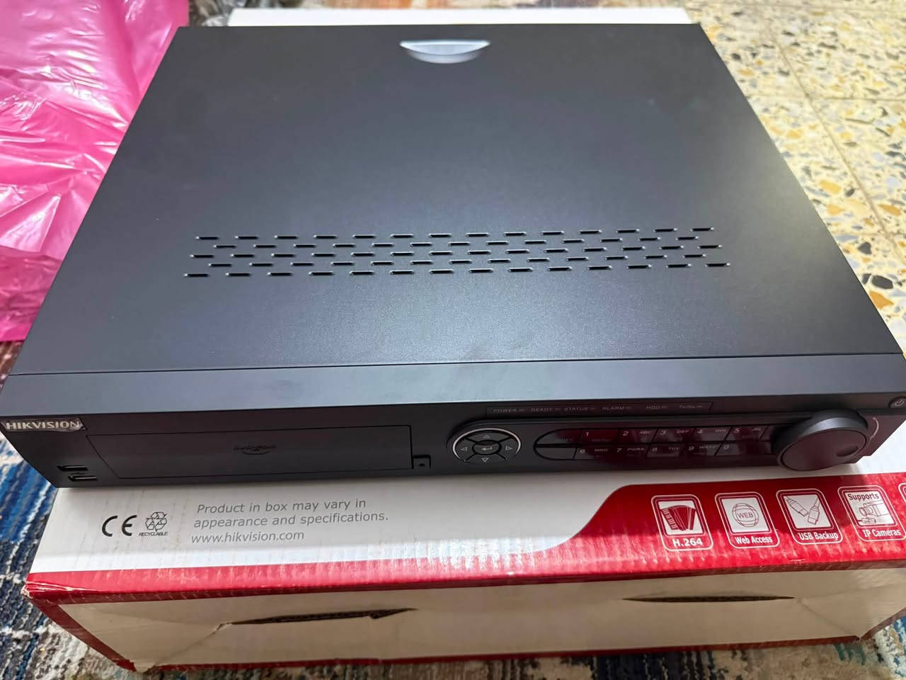 السلام عليكم nvr هيك فجن ١٦ جنل 5M poe داخلي جديد سعر القطعة ٩٥ الف
***********
