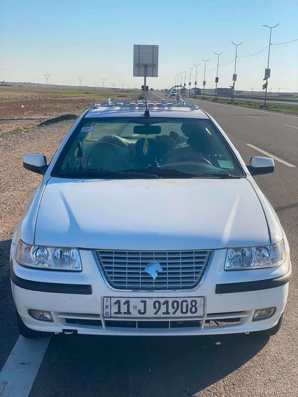 سلام عليكم اخواني 
سياره سمند 11 بيضى سياره بيها تحويل رقم انكليزي 
مبدل بيها قطع بنيد شركه بدون صبغ وجاملغ بدون صبغ وبيبان الصدر والسايق مبدلات بدون صبغ 
مصفره غرامات مكانها الزعفرانيه سدت الوليد 
42 وبيها مجال تبريد مكينه مكفوله سياره كفوو 
((***********) حمودي الطائي

