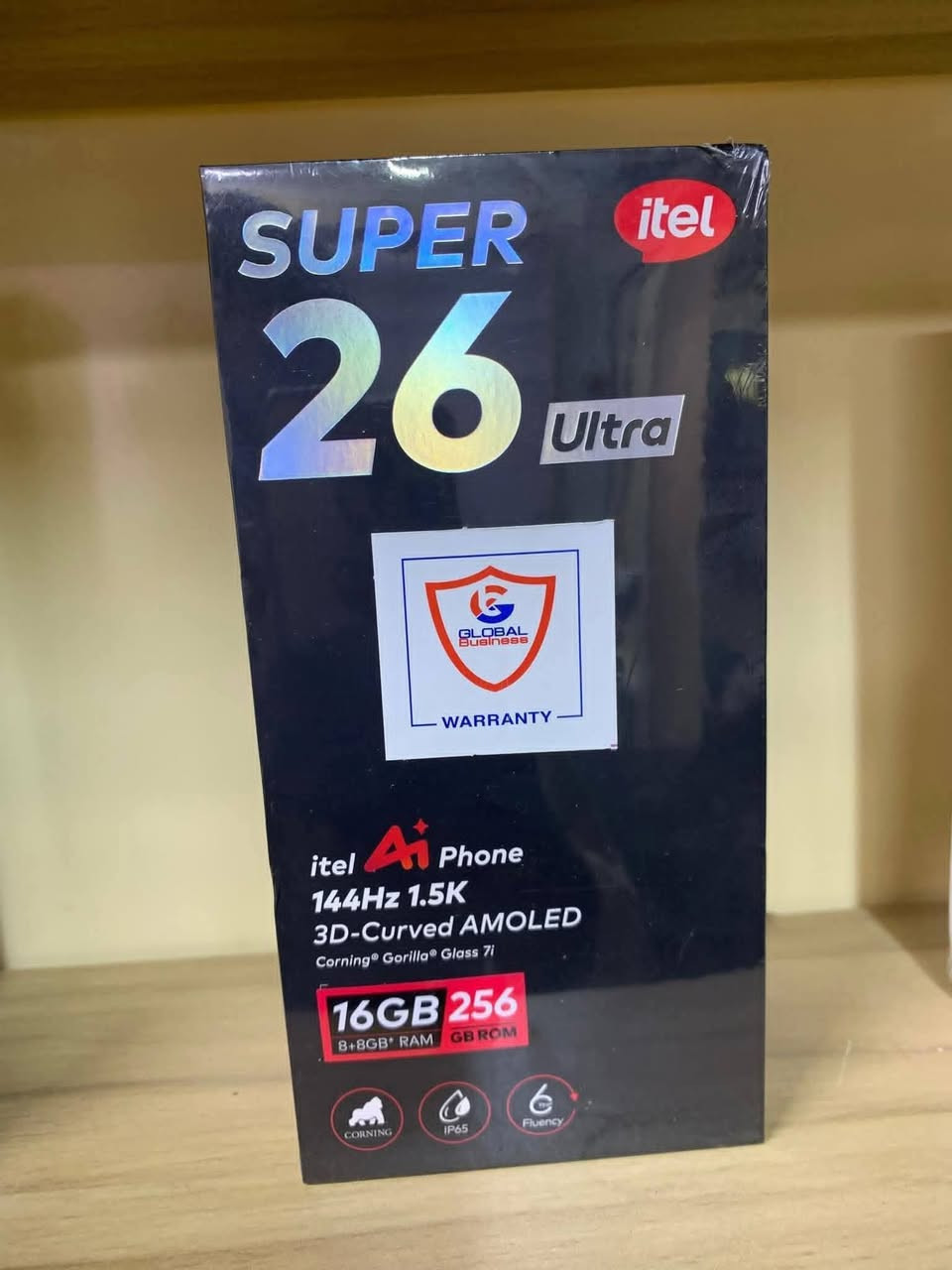 احدث اصدار من شركة ايتل s26 ultra  بل كارتون ممستخدم جديد
ذاكرة 256 عشوائية 16 8+8 
بطارية 6000 
شحن سريع 
ب275, ا الف 
المحلات دتبيع ب350 الف بغداد الاعظميه ***********
