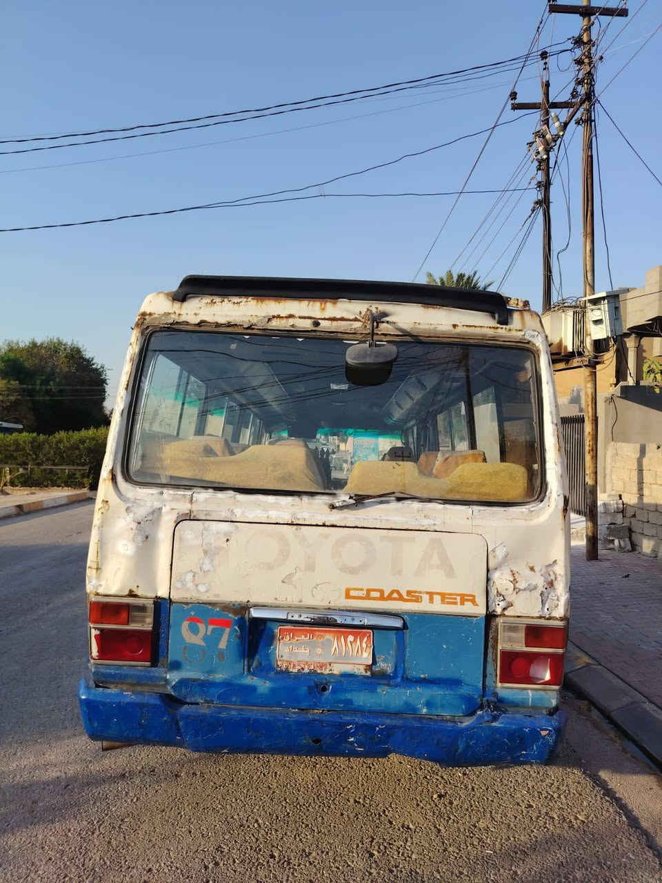 السلام عليكم كوستر عريض للبيع كير محرك أكسل شرط موديل 87الاستفسار ***********
