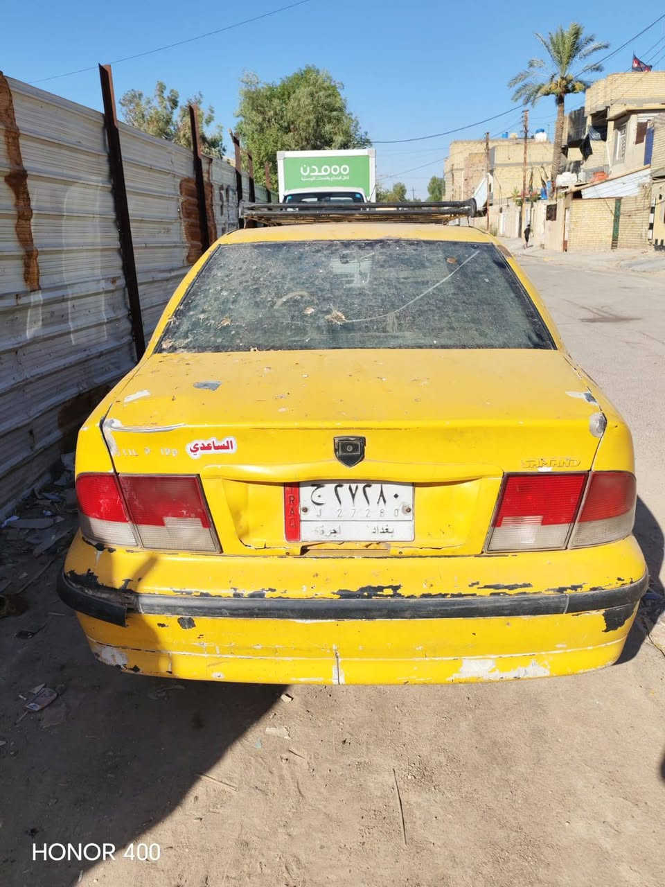 السلام عليكم سمند للبيع محورة مكينة وكير كورله  كير اوتماتيك هيئه مصفره رقم بغداد السعر 17 ورقة العنوان بغداد الشعب الأستفسار ***********
