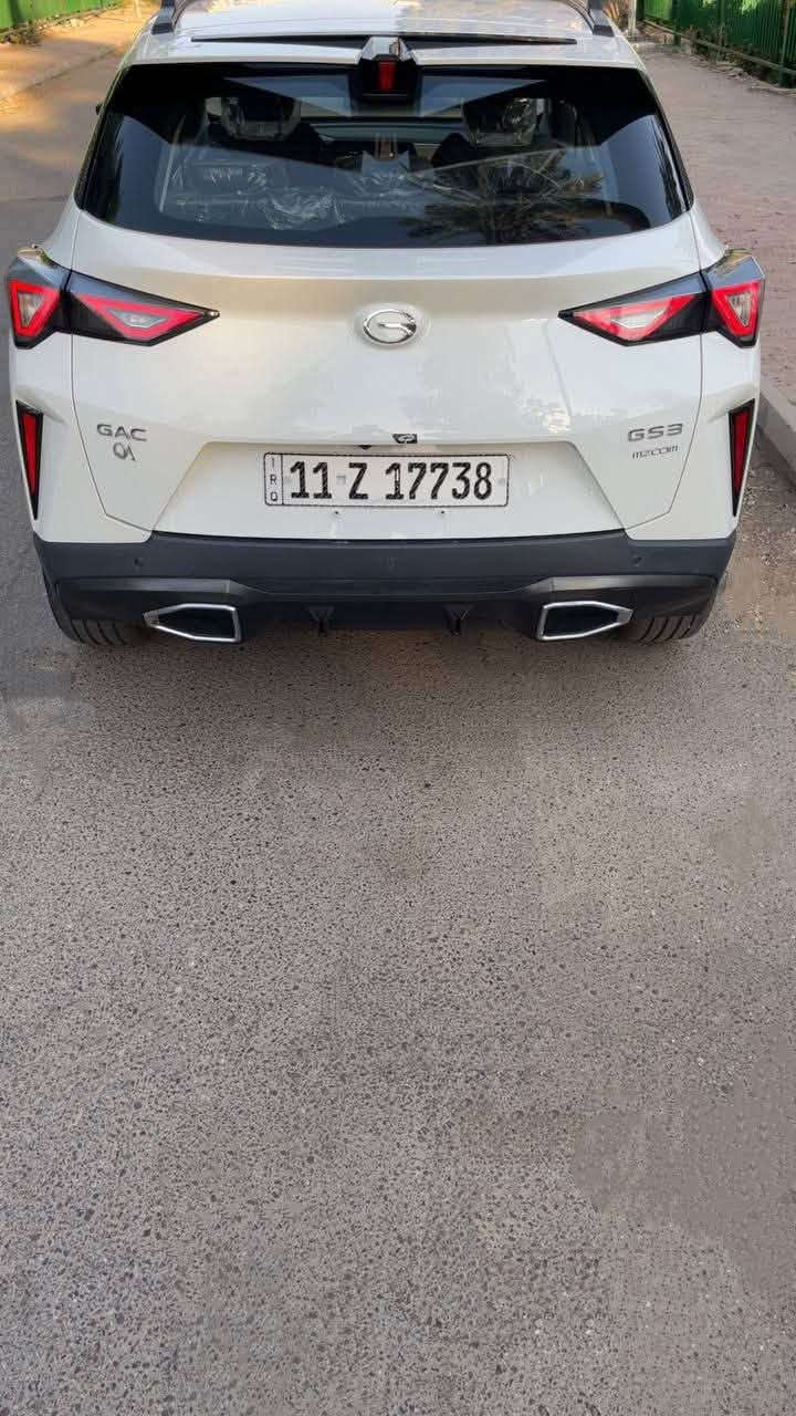🚗 للبيع GAC GS3 EMZOOM – بحالة الوكالة
السيارة جديدة ومحافظ عليها بكل معنى الكلمة، لكن ظروف السكن واستقرار العائلة أقوى من الرغبات، لذلك اضطررت لعرضها للبيع. أسأل الله أن يكتب الخير لصاحب النصيب.

المواصفات:
✅  موديل 2025
✅ ممشى 7000 كم فقط.
✅ محرك 1.5 تيربو بقوة 174 حصان.
✅ ناقل حركة أوتوماتيك DCT بـ7 سرعات.
✅ مصابيح LED أمامية وخلفية.
✅ شاشة كبيرة.
✅ كاميرا خلفية مع حساسات.
✅ تشغيل بصمة ودخول ذكي.
✅ مثبت سرعة.
✅ جنوط رياضية.
✅ مكيف ممتاز.
✅ السيارة بحالة الوكالة ولا تحتاج أي مصروف.

📍 الموقع: بغداد – الوزيرية – شارع المغرب.

💰 السعر 
 135$ فقط.

📞 للتواصل: ***********

المعاينة خير دليل على نظافة السيارة، والله يبارك لصاحب النصيب.
