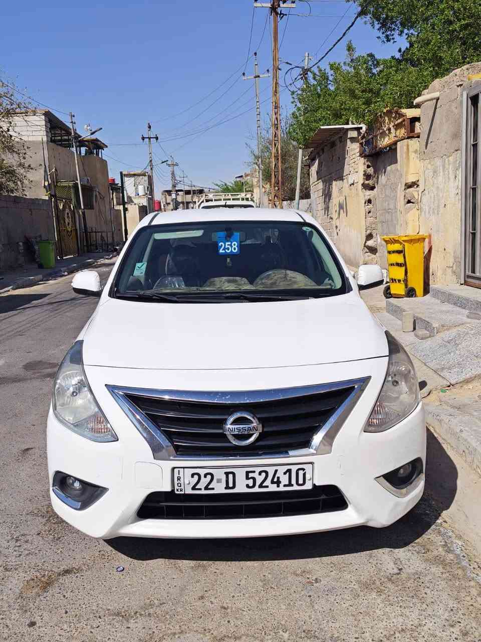 نيسان سني هندي بليته زركه موديل 2019
سياره بيهيه مدكر امامي مبدل فقط 
ابيعلك مكينه تراب تبريد ثلج تحكم ستيرن
سنويه جديده رقم اربيل تريد وكاله او تحويل
بيع مستعجل السعر. 92 وبيهاا مجال قليل
مكاني البصره 
الرقم ***********
