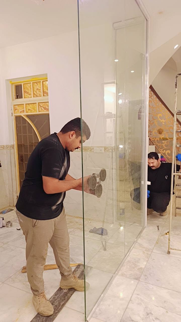 زجاج سيكوريتي • واجهات المنيوم جي 60 • ابواب كهربائية