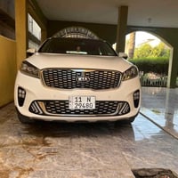 كيا سورنتو خليجي  رقم بغداد الماني بسمي  موديل ٢٠١٨ شكل ال٢٠ لون ابيض ...