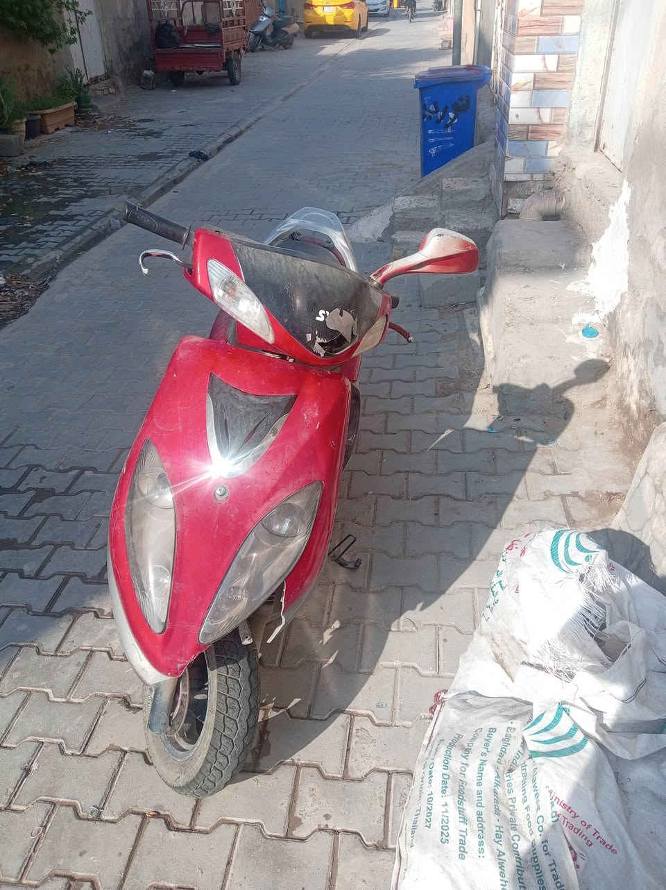 دراجه سيام طفت وبعد ماشتغلت يعني كوم حديد ب١٠٠قفل شراي خاص طيك رقم راعيه
