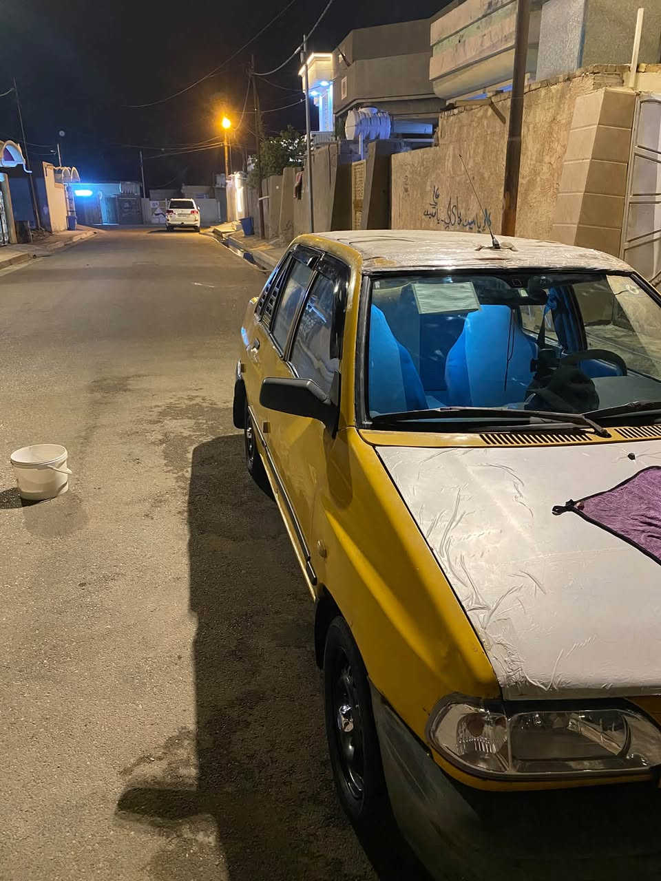 السلام عليكم سايبا موديل 14 مكفوله كفالة عامه شواصي بلادية وصدر خلفي امامي جديد مال جناي رقم بغداد انكليزي بأسمي مصفره هيئه وغرامات وتحويل ثاني يوم السعر 23وبيها مجال المكاني صويره  الحفريه 

 ***********
