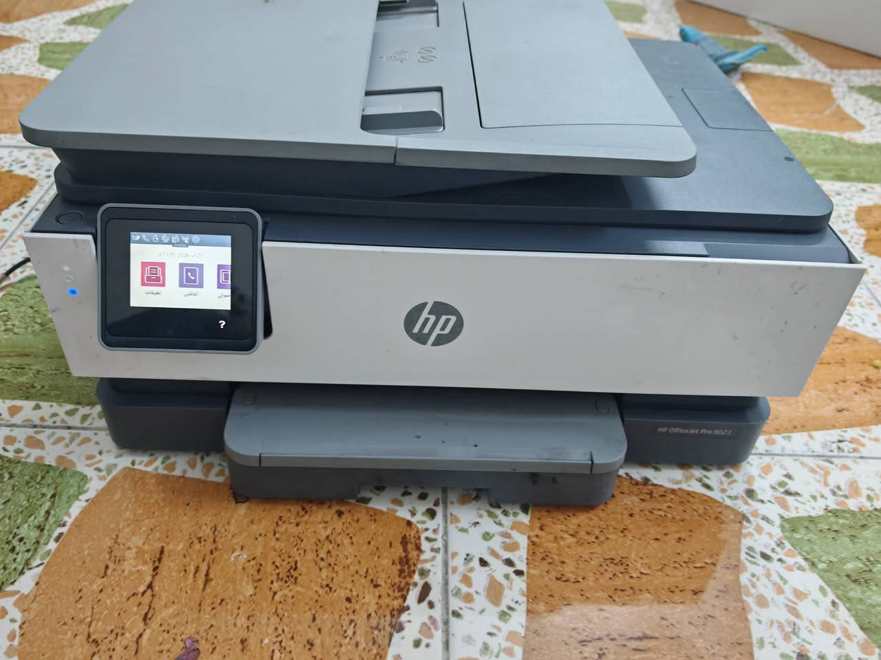 طابعة hp وايفاي وجهين فيدر سحب ملازم حبر سائل سعر ١١٠ الالاف للحجز ***********
