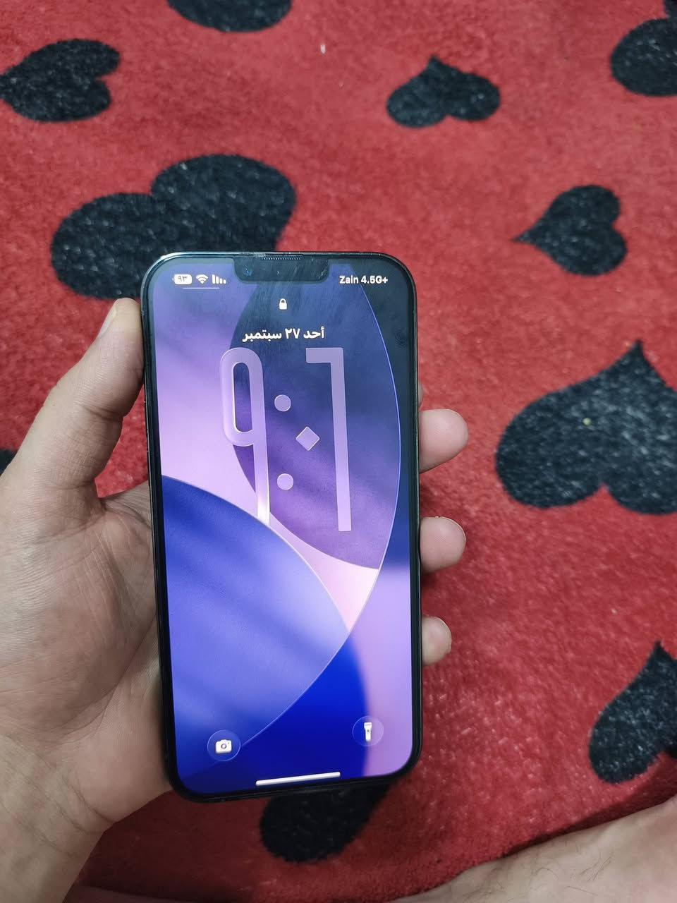 iPhone 13 Pro Max
اللون زيتوني

الذاكرة 1 تيرا 

البطارية ٩٠%

نموذج M

الجهاز ممفتوح ولا مبدل بي شي لوك نضافه ١٠٠/٪
مكاني حله سعره خاص

