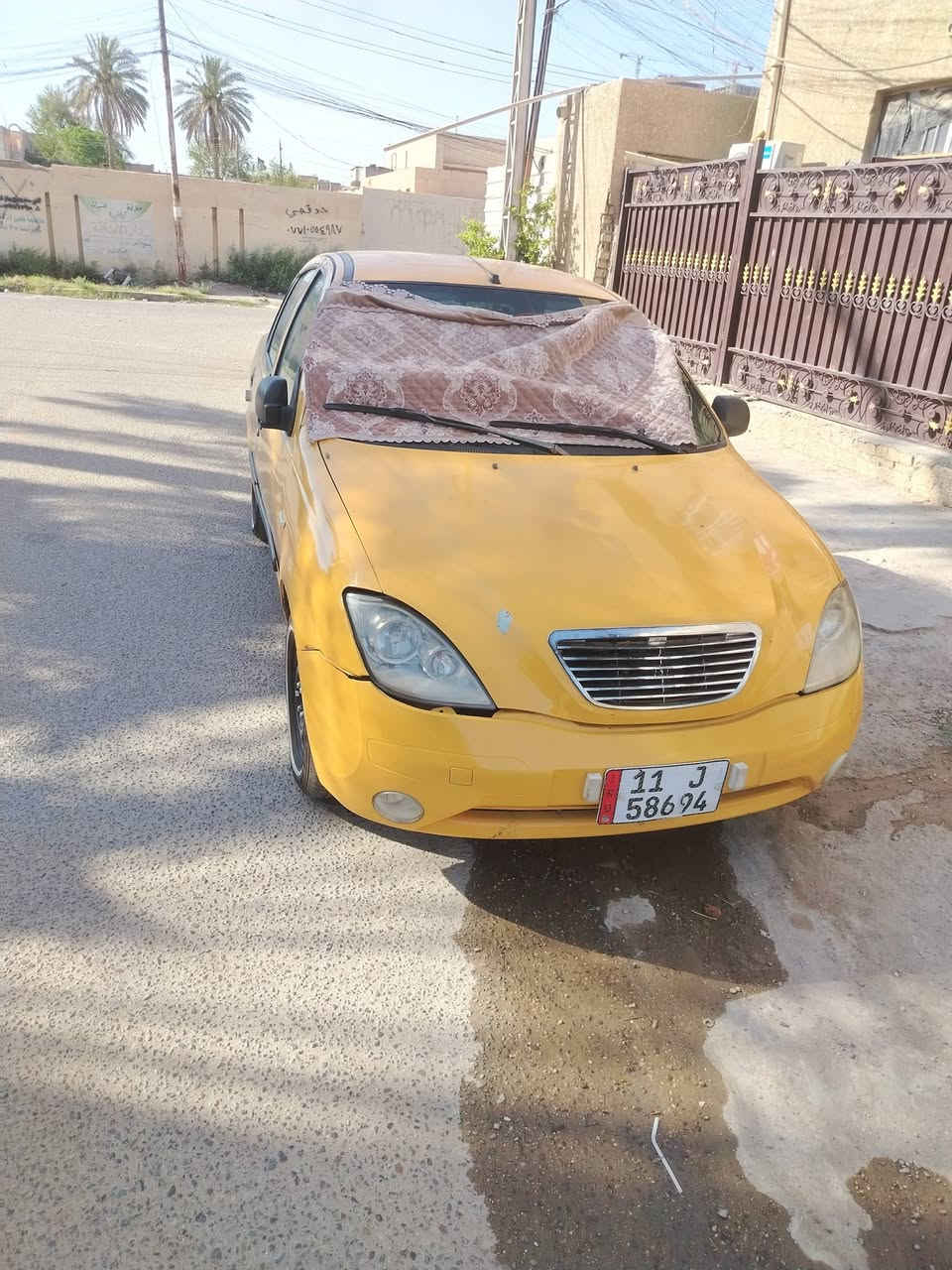سياره طيبه للبيع موديل ٢٠١٥  تحويل ثاني يوم جاهزه للشارع نظيفه كهربائيات كلها شغاله تخم تاير خط ابيض   الاتصال ***********
