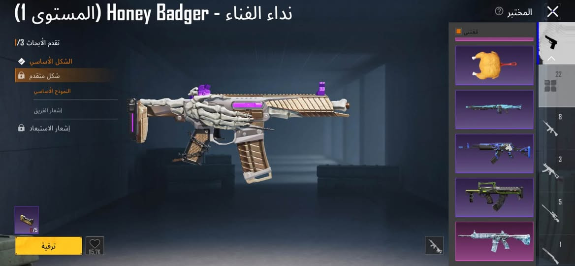 حساب ببجي • مستوى ١٠٠ • نوادر