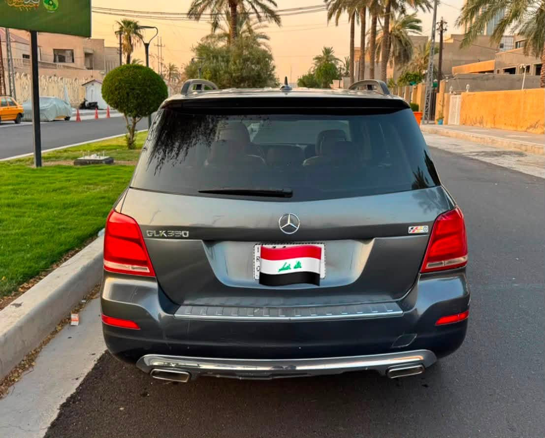السلام عليكم ورحمة الله وبركاته
مارسيدس GLK 350 موديل 2013 
(للبيع فقط )سيارة جديدة كامل مواصفات بانوراما السعر 168 ورقة للاستفسار اتصل *********** بغداد الكرادة

