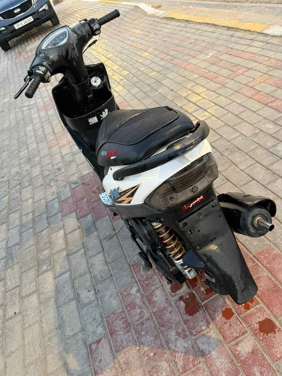 سلام عليكم عمي البطله للبيع بيها تزويد بلادي وصل ها موجود فول الدراجه تتعب تكول جديده 
ويل كب نجمه اجه بيها بلادي 
صالنصه تك بوشه اصليه هم اجت بيها 
صدر امامي توبو اذا اصلي مو تجاري 
فج ار جي اس بلون الصدر 
دبل خلفي رياضي ماركه قويه 
يدات كوسو 
يدات بريك هم كوسو 
كشن مشتغلينه شغل ابغداد مكلف 85 الف الله يشهد شهاده 
يعني دراجه عروس نصبه ومشي وكلشي فول بيها عنوان كربلاء المقدسة للستفسار مامتواجد خاص هاذه رقم راعيها وتواصل ويا وتساب ***********
